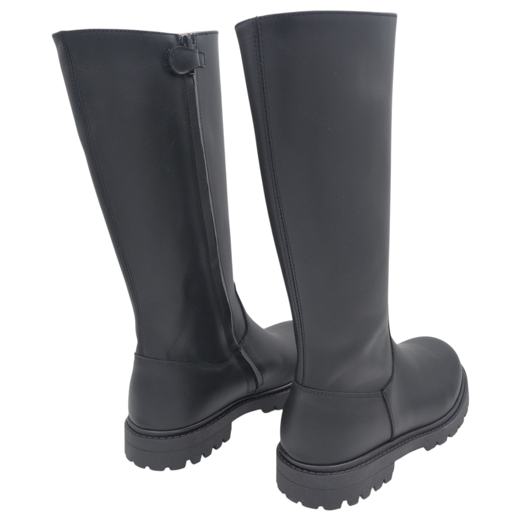 '- ["Artigianato","Dianetti","Donna","Kids","Nuovo","Scarpe","Stivaletti","Stivali"] - Dianetti Nappa Nera Fodera Camel 9874 - Lupis SRL