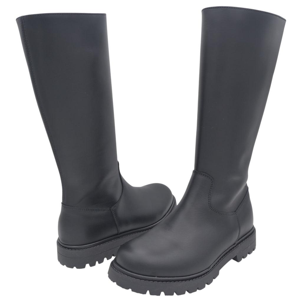 '- ["Artigianato","Dianetti","Donna","Kids","Nuovo","Scarpe","Stivaletti","Stivali"] - Dianetti Nappa Nera Fodera Camel 9874 - Lupis SRL