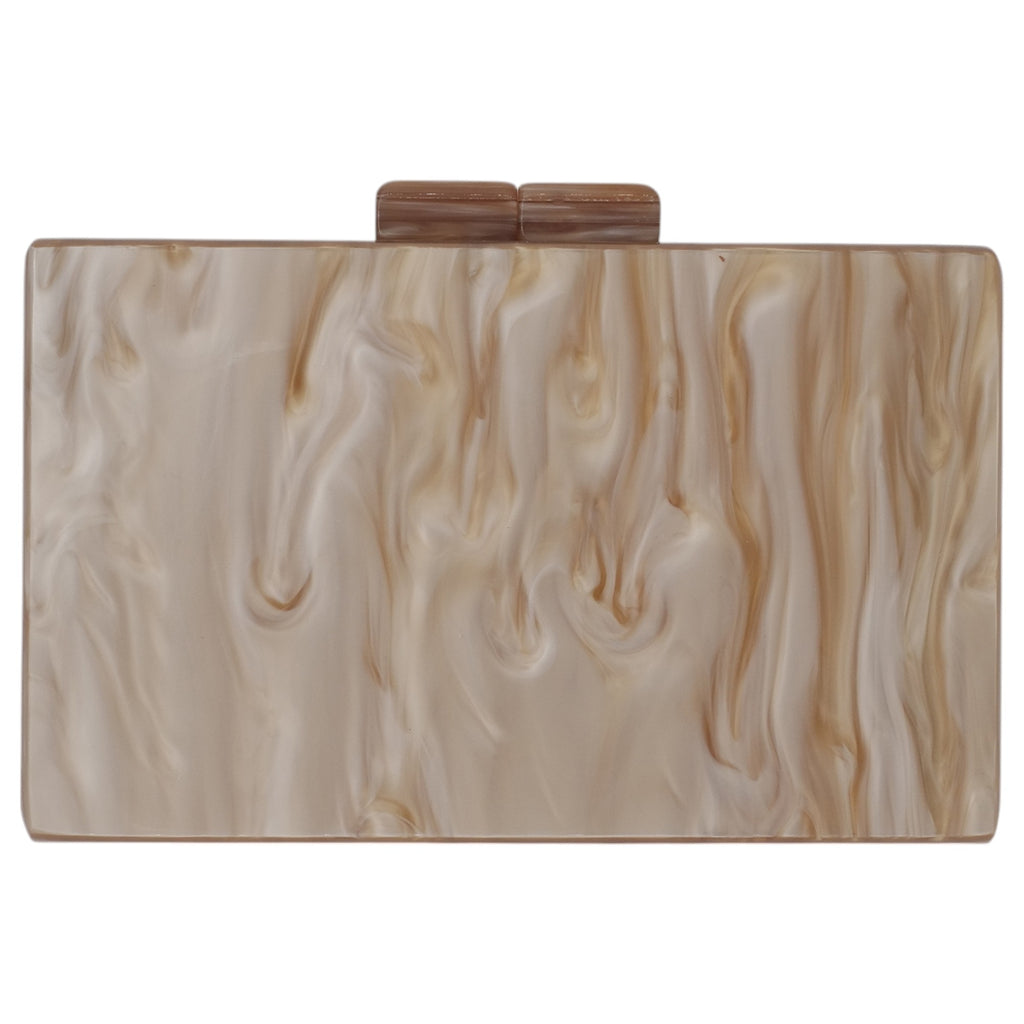 '- ["Accessori","Diva","Donna","Nuovo"] - Diva Clutch Resin Taupe LD510 - Lupis SRL