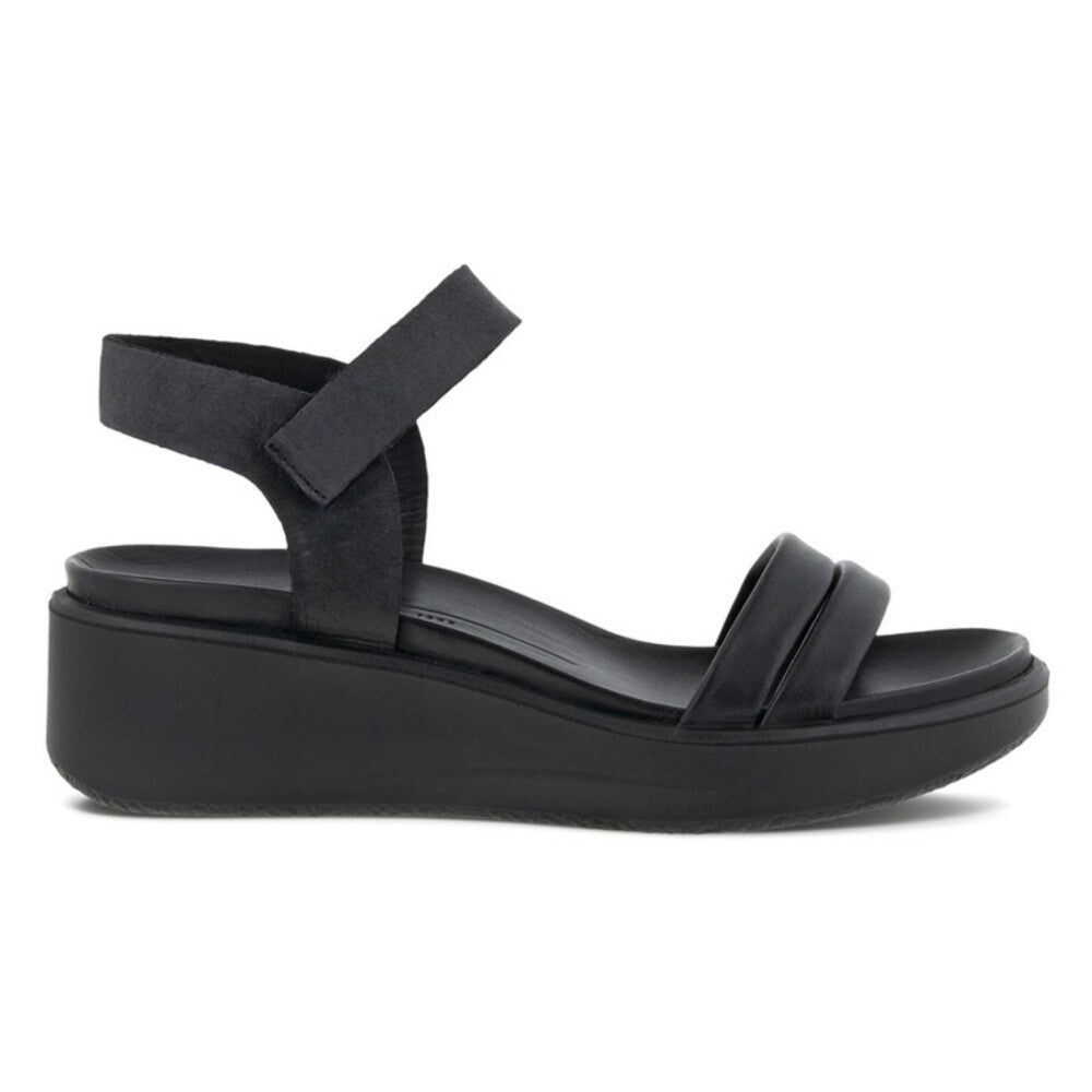 '- ["Donna","Ecco","PE25","Sandali","Scarpe"] - Ecco Flowt Wedge LX W Black - Lupis SRL