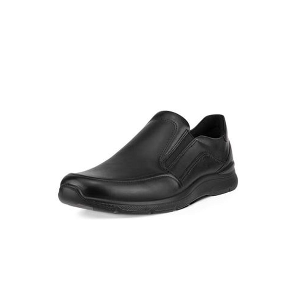 '- Ecco, Mocassini, Nuovo, PE25, Scarpe, Uomo - Ecco Irving Black Slip-On 511744-01001 - Lupis SRL