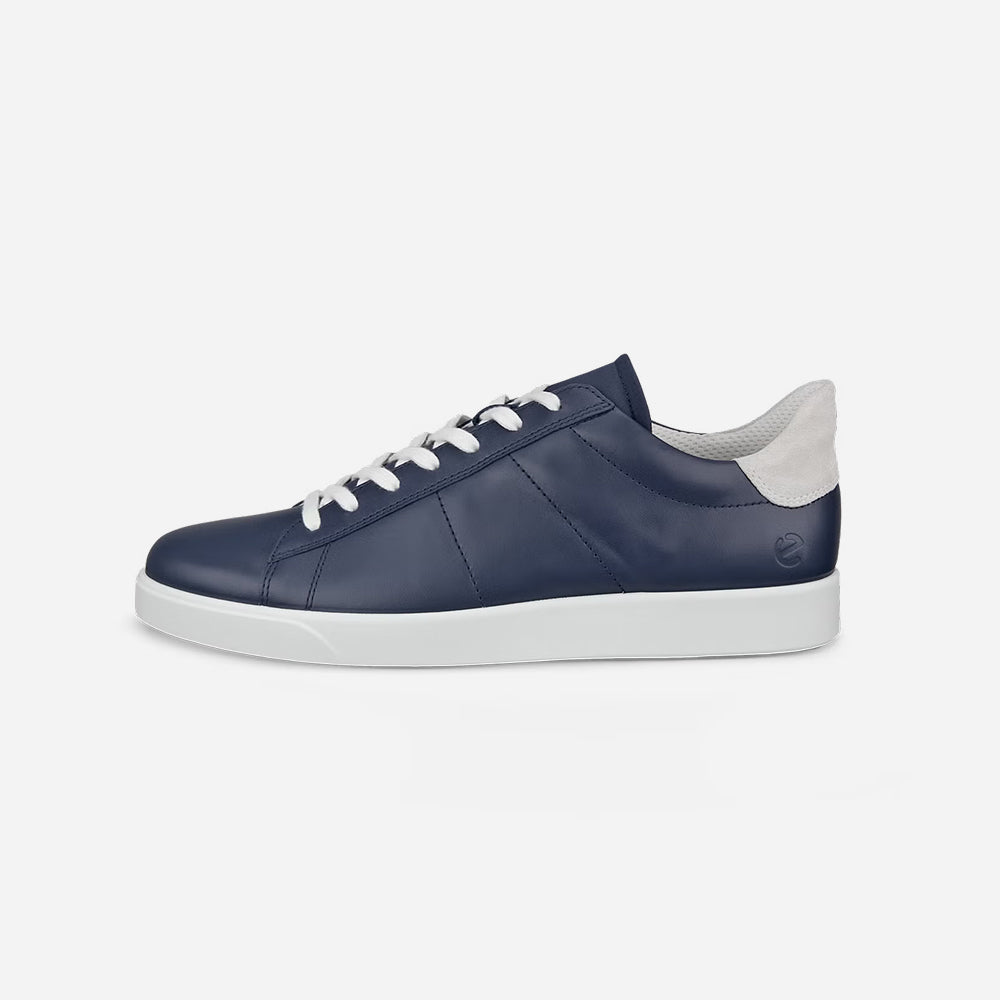  - ["Ecco","PE25","Scarpe","Scarpe sportive","Uomo"] - Ecco Sneakers Street Lite Sneaker Lea Marine Shadow White - Lupis SRL