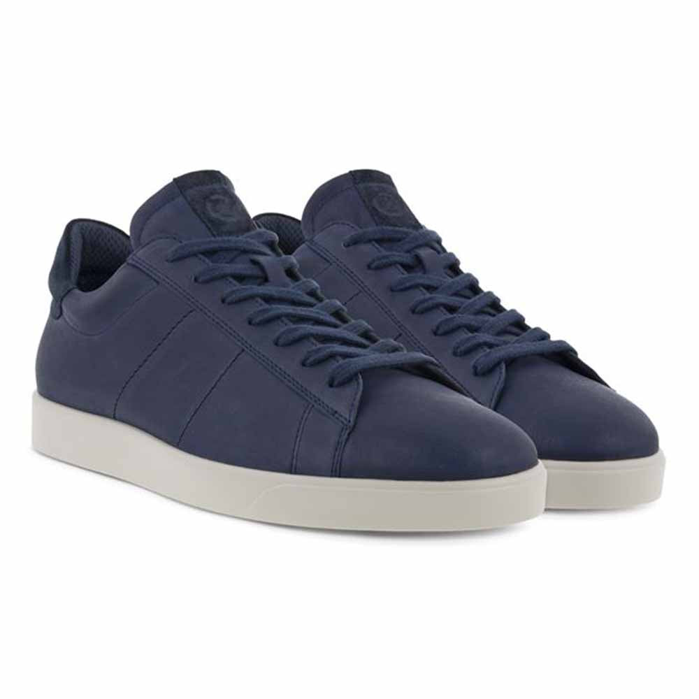 Ecco - Ecco, Nuovo, Scarpe sportive, Uomo - Ecco Street Lite Ecco Mens Leather Blue 521354-50595 - Lupis SRL