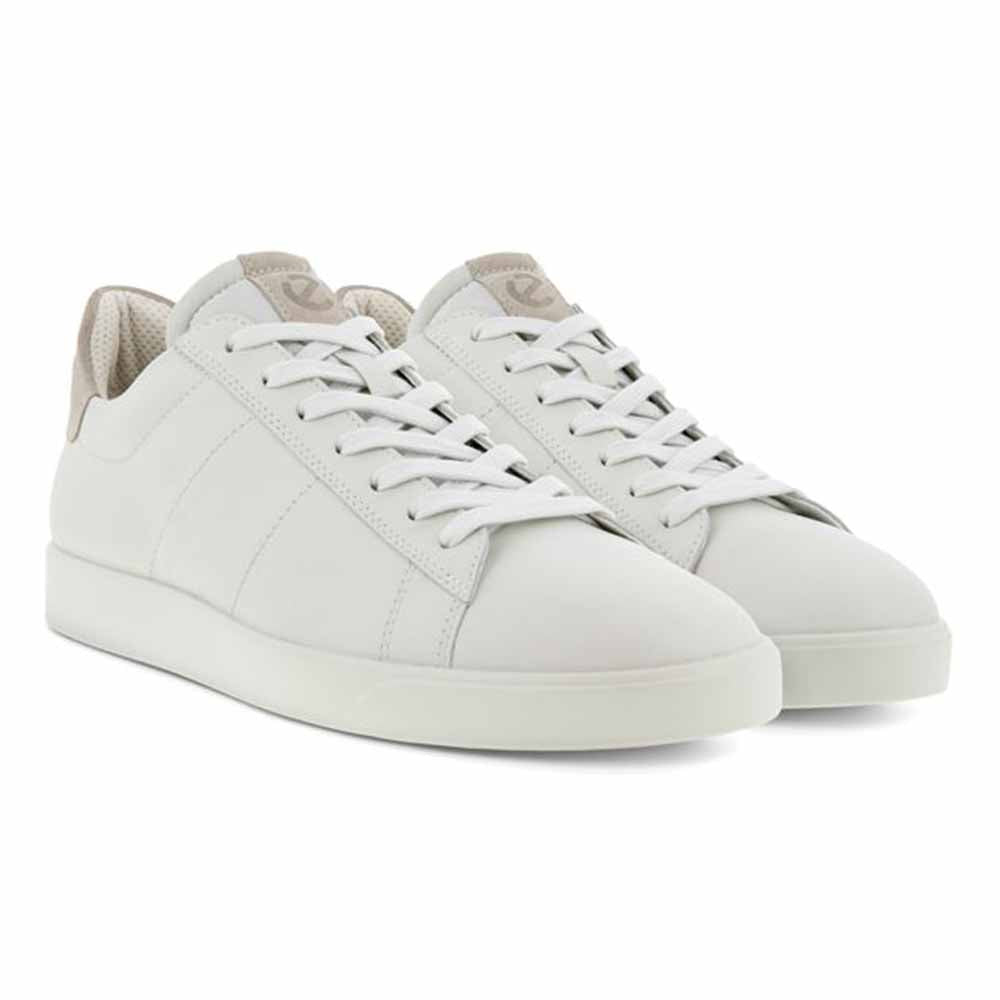 Ecco - Ecco, Nuovo, Scarpe sportive, Uomo - Ecco Street Lite Ecco Mens White 521304-58336 - Lupis SRL