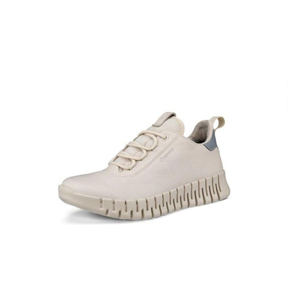 Ecco Gruuv Sneaker Lea Gtx Limestone