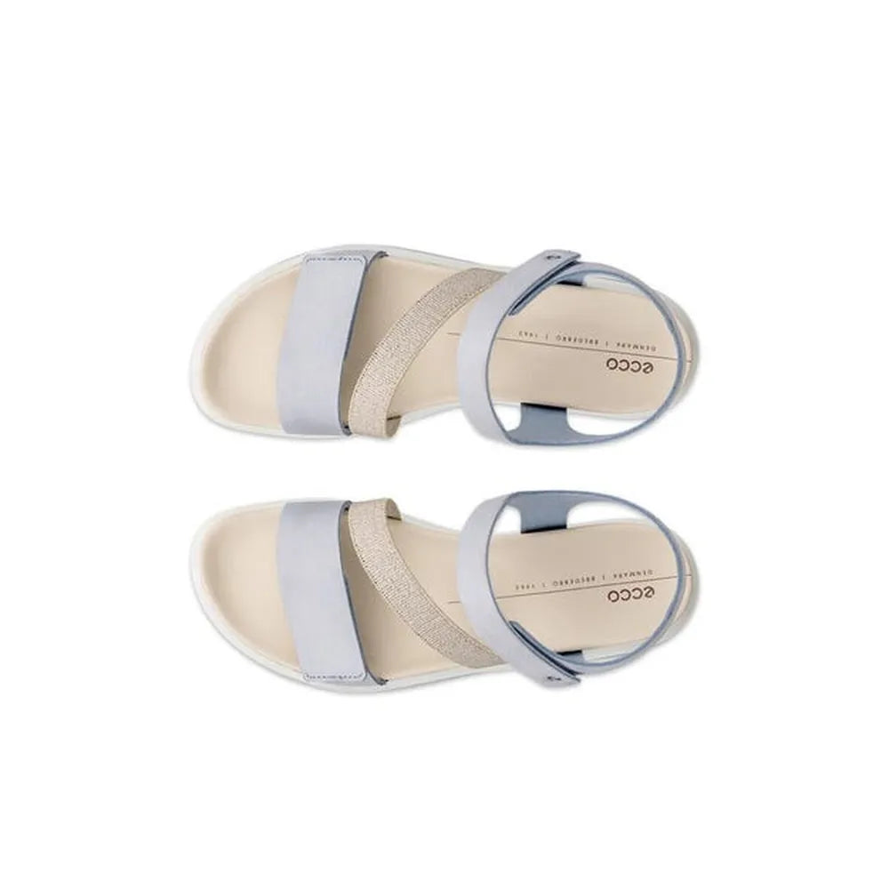 '- ["Donna","Ecco","PE25","Sandali","Sandali Sportivi"] - Ecco Sandals Flowt 2-Strap Dusty Blue - Lupis SRL