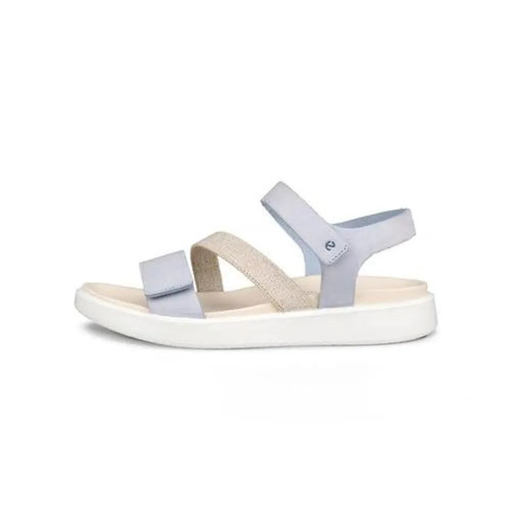'- ["Donna","Ecco","PE25","Sandali","Sandali Sportivi"] - Ecco Sandals Flowt 2-Strap Dusty Blue - Lupis SRL