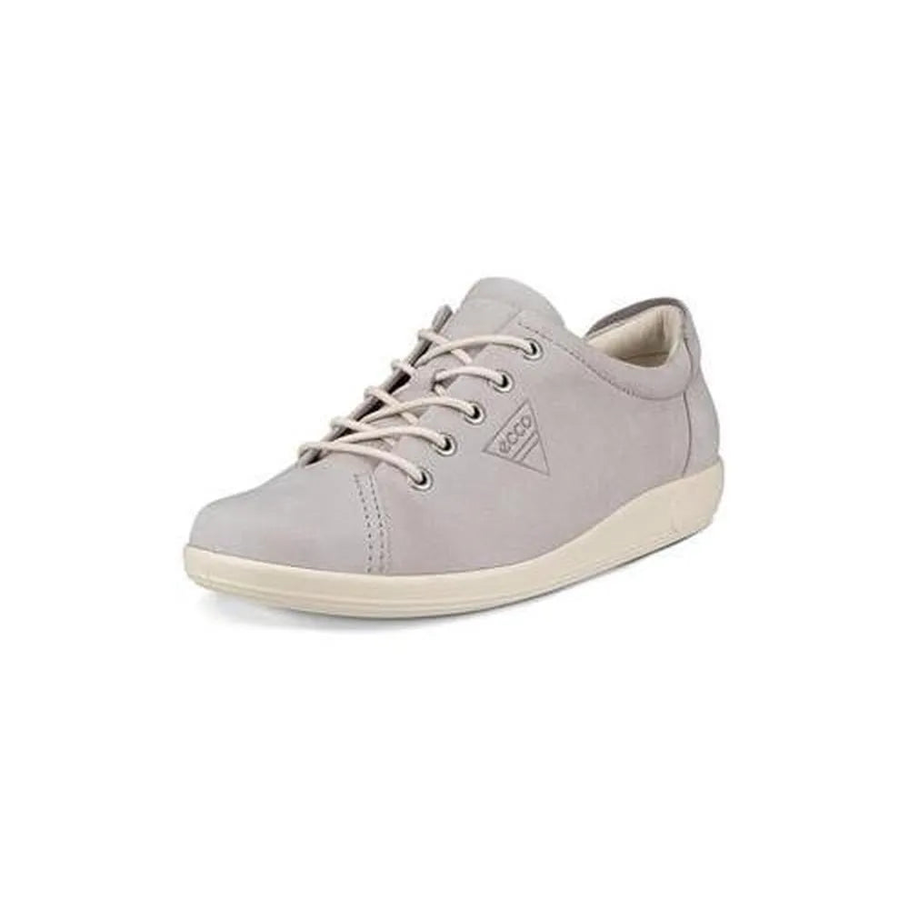 '- ["Donna","Ecco","PE25","Scarpe","Scarpe sportive"] - Ecco Shoes Soft 2.0 Lace Shoe Grey Rose - Lupis SRL