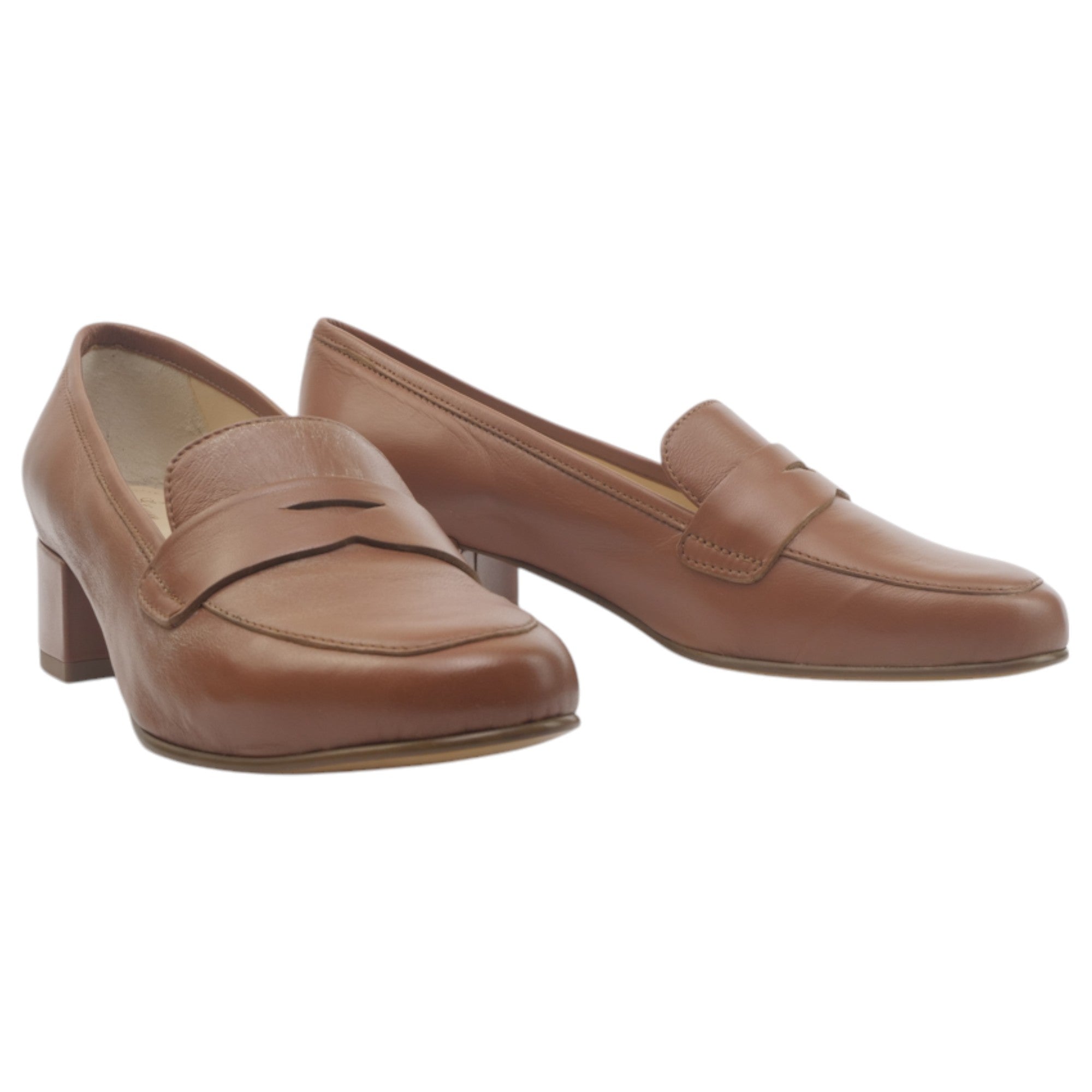 '- ["Artigianato","Donna","Etienne","Mocassini","Scarpe"] - Etienne 211 Mocassino Nappa Cuoio - Lupis SRL