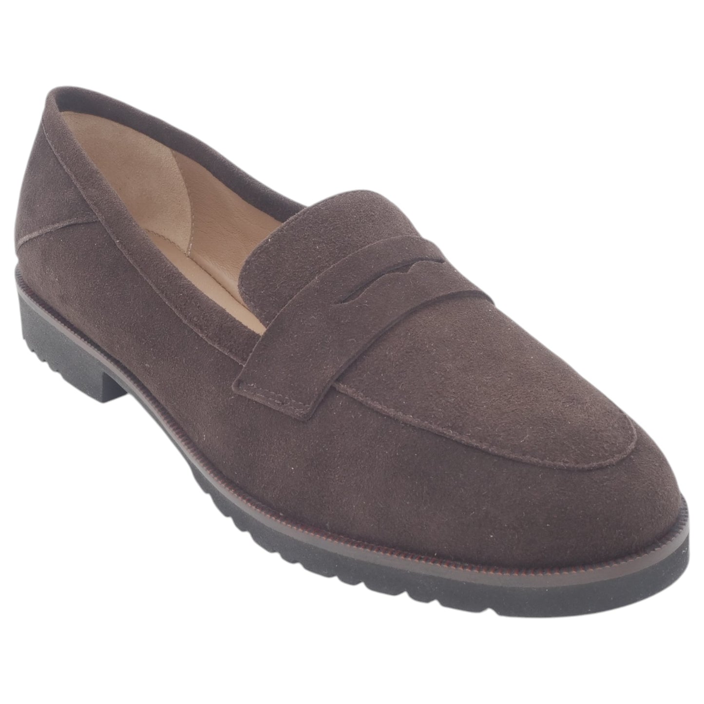 Etienne 602S Mocassino Camoscio Marrone TDM