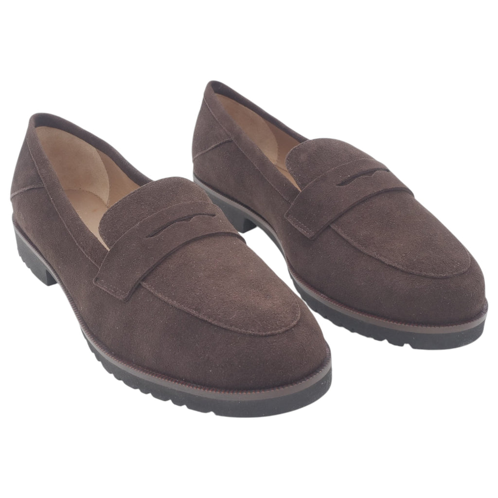 '- ["Artigianato","Donna","Etienne","Mocassini","Nuovo","Scarpe"] - Etienne 602S Mocassino Camoscio Marrone TDM - Lupis SRL