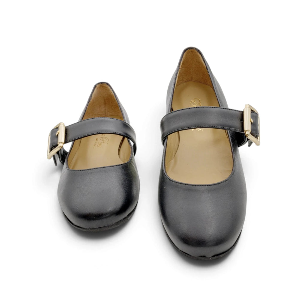 Eva Picci Osaka Crepe Nappa Nero Cinturino Nero 163