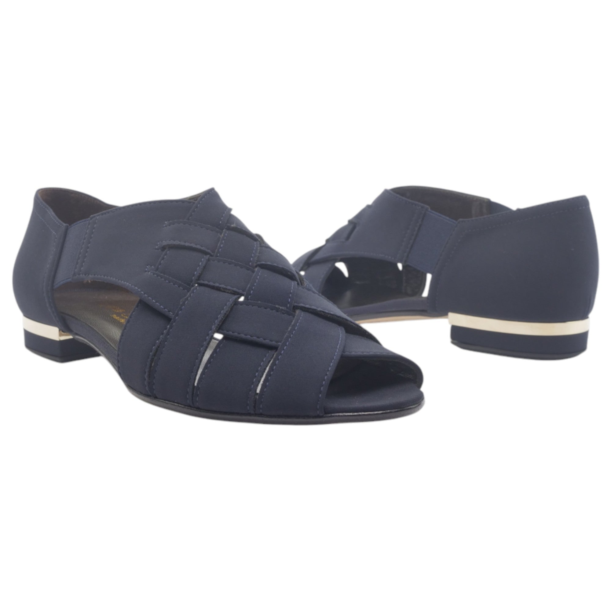 '- ["Artigianato","Donna","Eva Picci","Sandali","Scarpe","Tacco"] - Aperta in Punta Donna Eva Picci 10923 Blu Aperta in Punta Intr - Lupis SRL