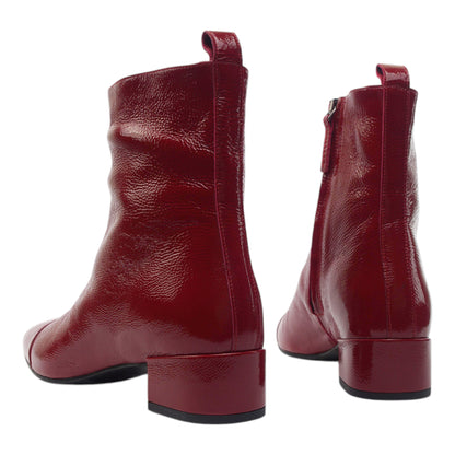 '- ["Artigianato","Donna","Eva Picci","Scarpe","Stivali","Tacco"] - Stivali Donna Eva Picci 1130S Stivale in Naplak Rosso - Lupis SRL