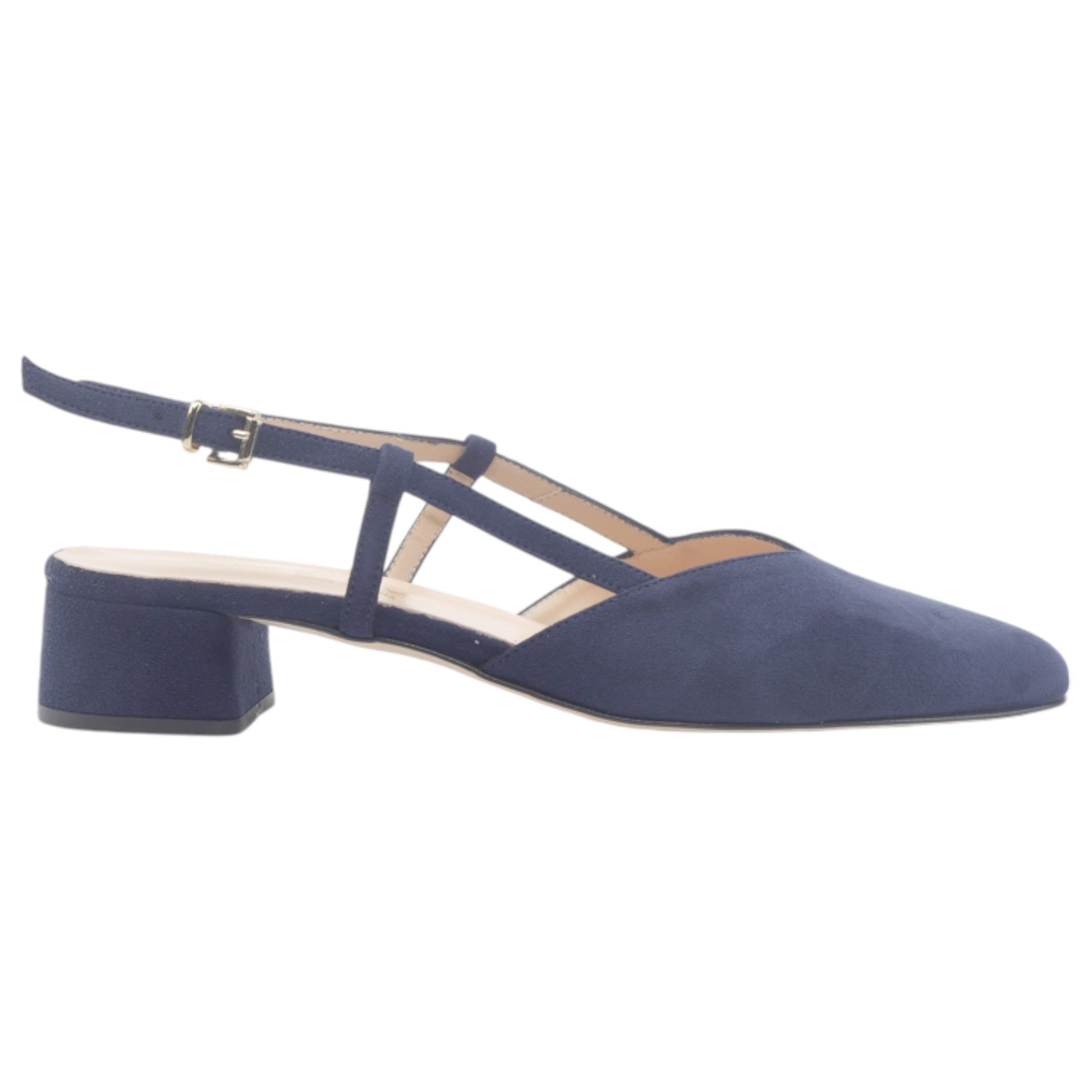 '- ["Artigianato","Donna","Eva Picci","Scarpe","Slingback","Tacco","Ultima Taglia"] - Slingback Da Donna Eva Picci 1198 Blu Slingback - Lupis SRL