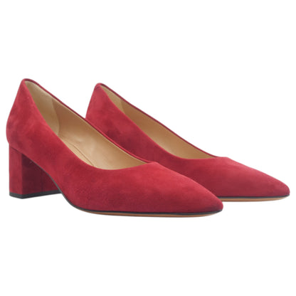 '- ["Artigianato","Donna","D\u00e9collet\u00e9","Eva Picci","Scarpe","Tacco"] - Décolleté Da Donna Eva Picci 1601S Camoscio Rosso - Lupis SRL