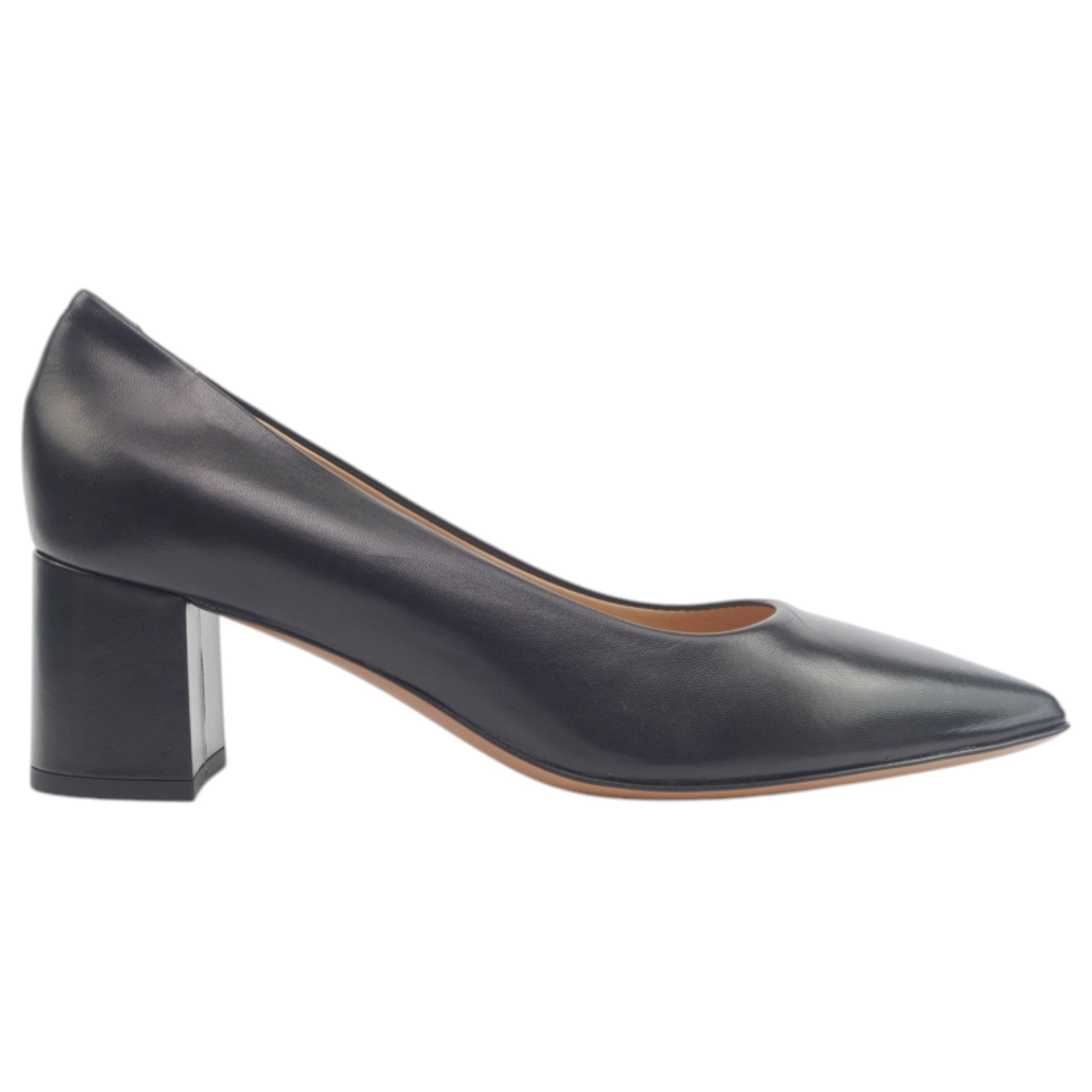 '- ["Artigianato","Donna","D\u00e9collet\u00e9","Eva Picci","Scarpe","Tacco"] - Décolleté Da Donna Eva Picci 1601S Nappa Nero - Lupis SRL