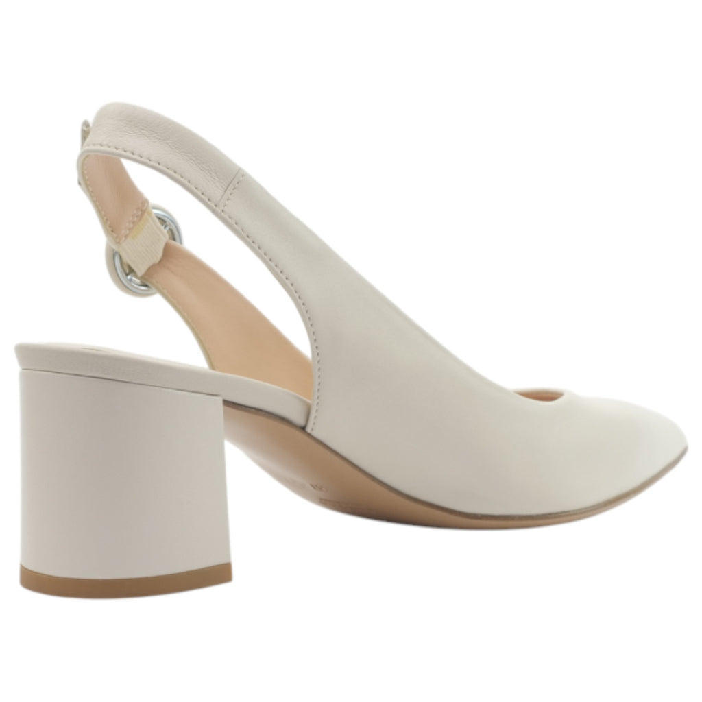 '- ["Artigianato","Donna","Eva Picci","Scarpe","Slingback","Tacco","Ultima Taglia"] - Slingback Da Donna Eva Picci 1602 Avorio Slingback - Lupis SRL