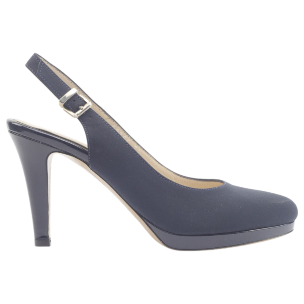 '- ["Artigianato","Donna","D\u00e9collet\u00e9","Eva Picci","Scarpe","Tacco"] - Slingback Da Donna Eva Picci 22755 Décolleté Blu - Lupis SRL