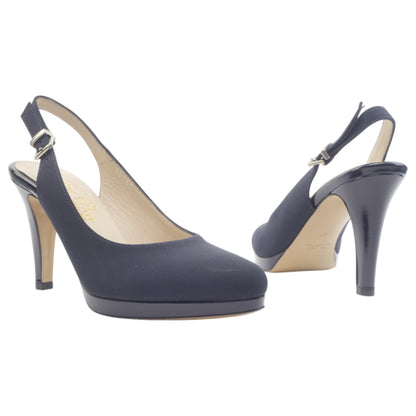 '- ["Artigianato","Donna","D\u00e9collet\u00e9","Eva Picci","Scarpe","Tacco"] - Slingback Da Donna Eva Picci 22755 Décolleté Blu - Lupis SRL