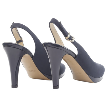 '- ["Artigianato","Donna","D\u00e9collet\u00e9","Eva Picci","Scarpe","Tacco"] - Slingback Da Donna Eva Picci 22755 Décolleté Blu - Lupis SRL