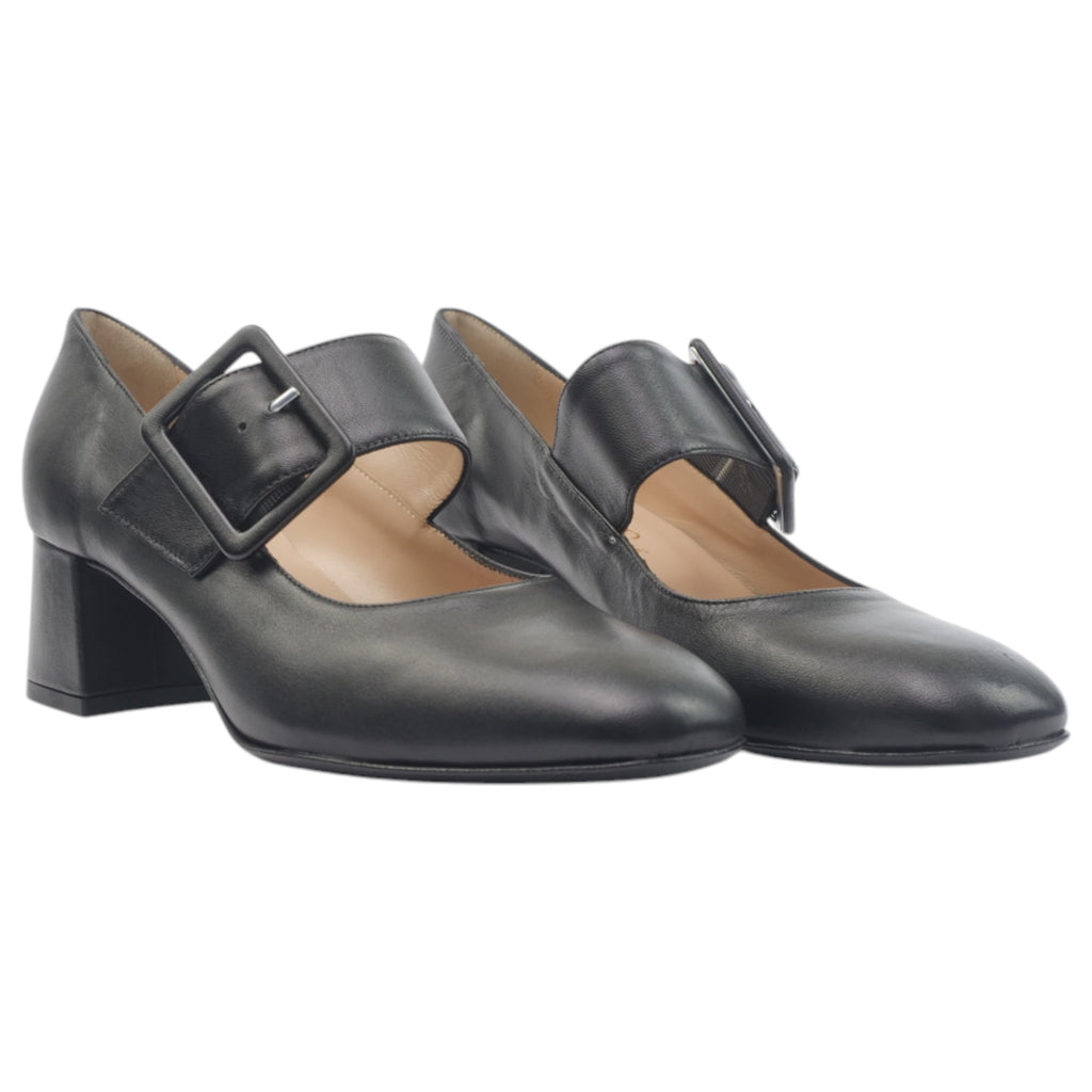 '- ["Artigianato","Cinturino","Donna","Eva Picci","Scarpe","Tacco"] - Scarpe con Cinturino Da Donna Eva Picci 2500 Nero Cinturino - Lupis SRL