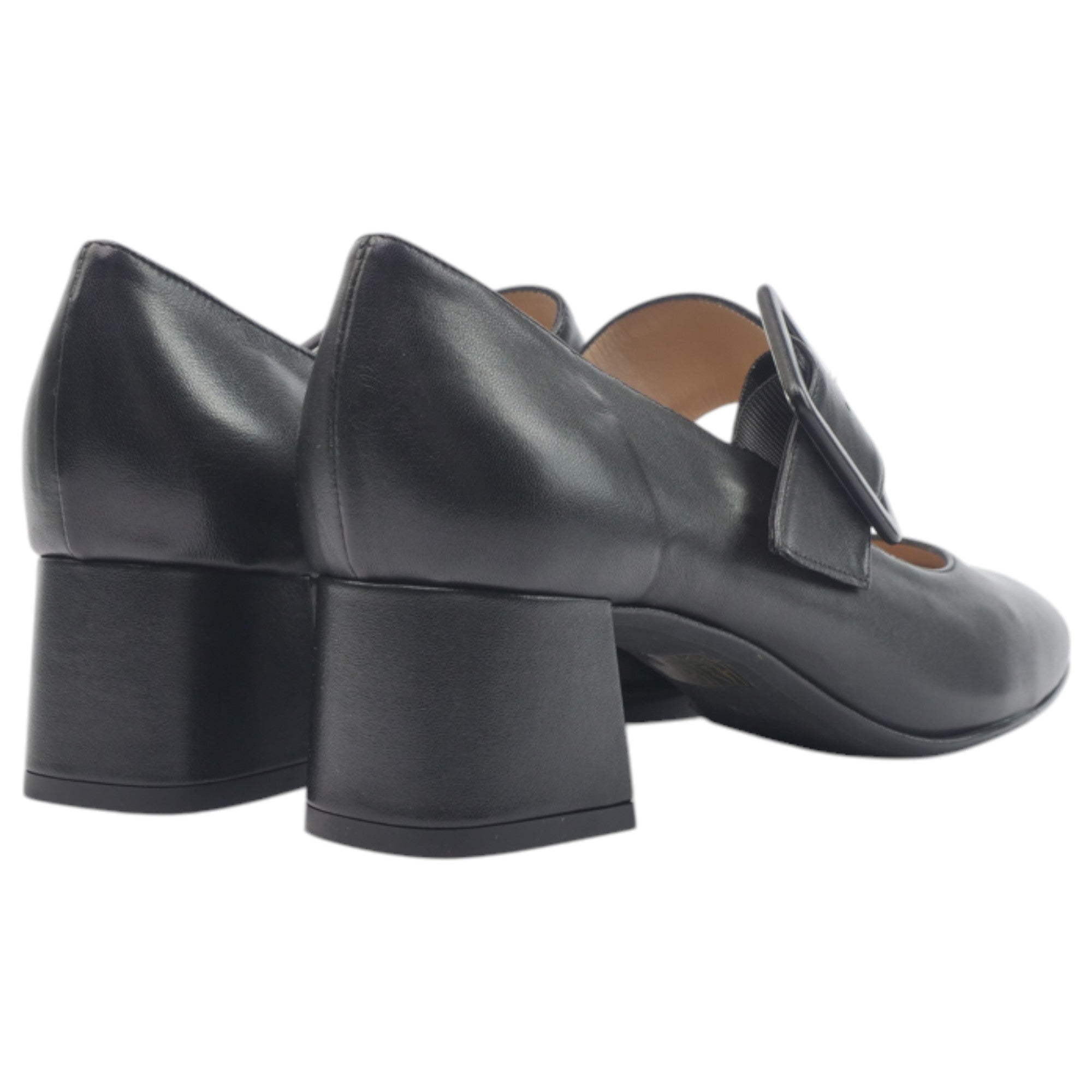 '- ["Artigianato","Cinturino","Donna","Eva Picci","Scarpe","Tacco"] - Scarpe con Cinturino Da Donna Eva Picci 2500 Nero Cinturino - Lupis SRL