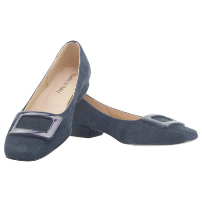 '- ["Artigianato","Donna","D\u00e9collet\u00e9","Eva Picci","Scarpe","Tacco"] - Décolleté Da Donna Eva Picci 5000 Blu Camoscio Décolleté - Lupis SRL