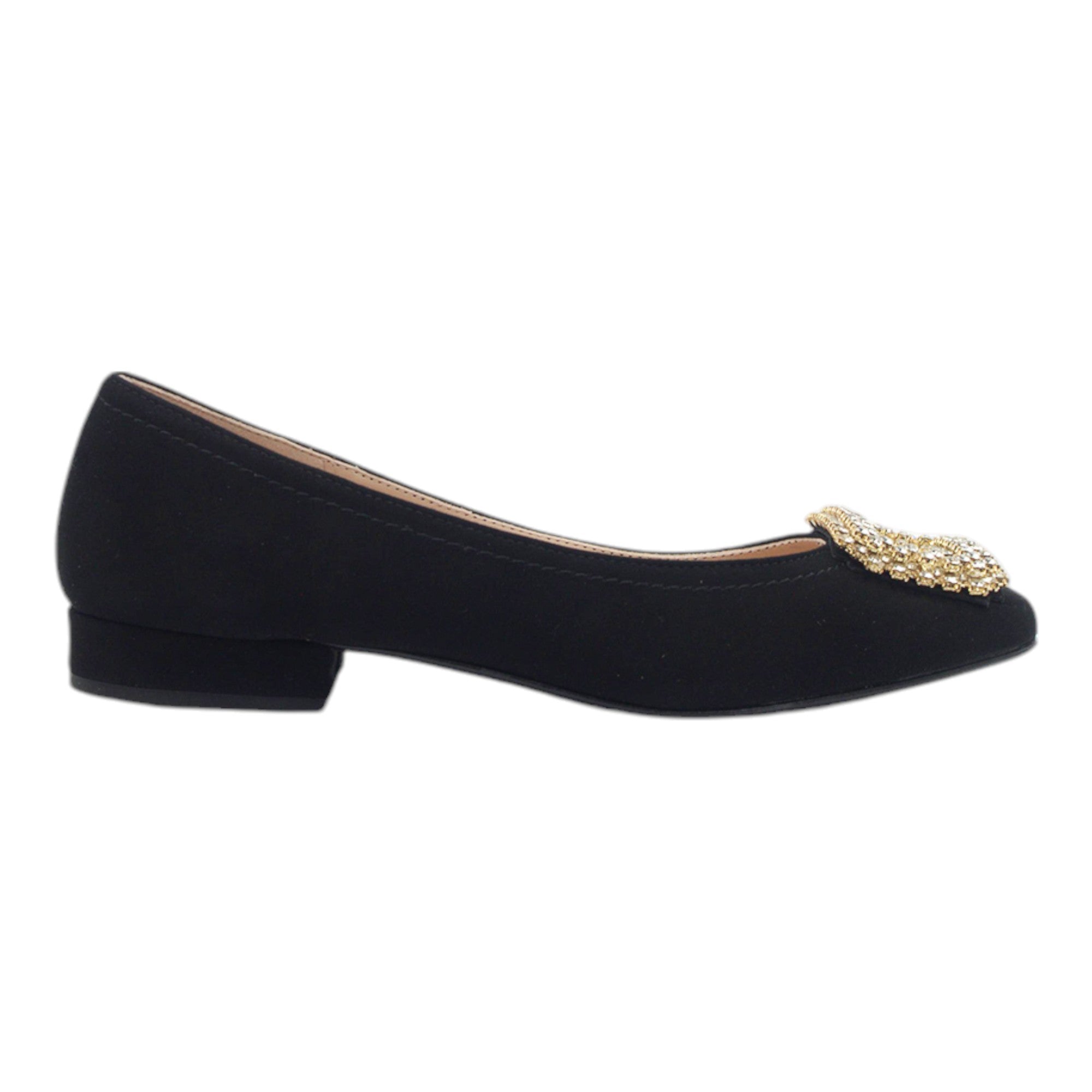 '- ["Artigianato","Donna","D\u00e9collet\u00e9","Eva Picci","Scarpe","Tacco"] - Décolleté Da Donna Eva Picci 5000G Camoscio Nero Décolleté - Lupis SRL