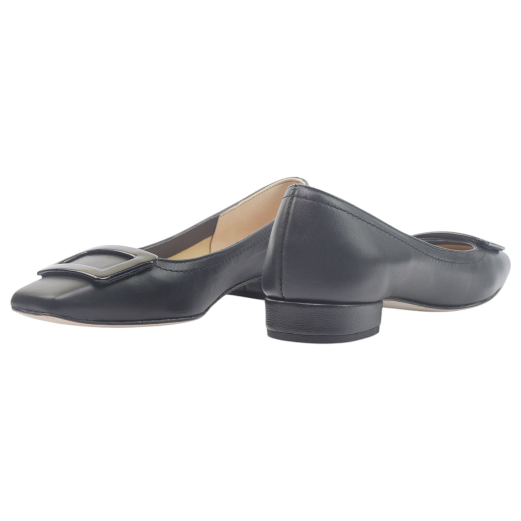 '- ["Artigianato","Donna","D\u00e9collet\u00e9","Eva Picci","Scarpe","Tacco"] - Décolleté Da Donna Eva Picci 5000 Nappa Vernice Nero Décolleté - Lupis SRL