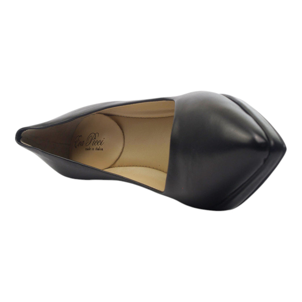 '- ["Artigianato","Donna","D\u00e9collet\u00e9","Eva Picci","Scarpe","Tacco"] - Décolleté Da Donna Eva Picci DE1555PLT Berlino Nero Platò - Lupis SRL