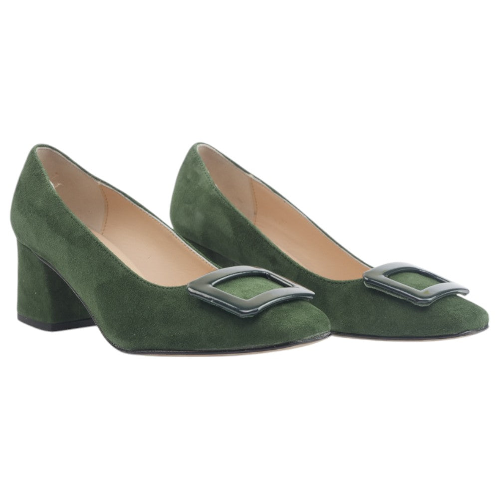 '- ["Artigianato","Donna","D\u00e9collet\u00e9","Eva Picci","Scarpe","Tacco"] - Décolleté Da Donna Eva Picci IN01 5500 Verde Décolleté - Lupis SRL