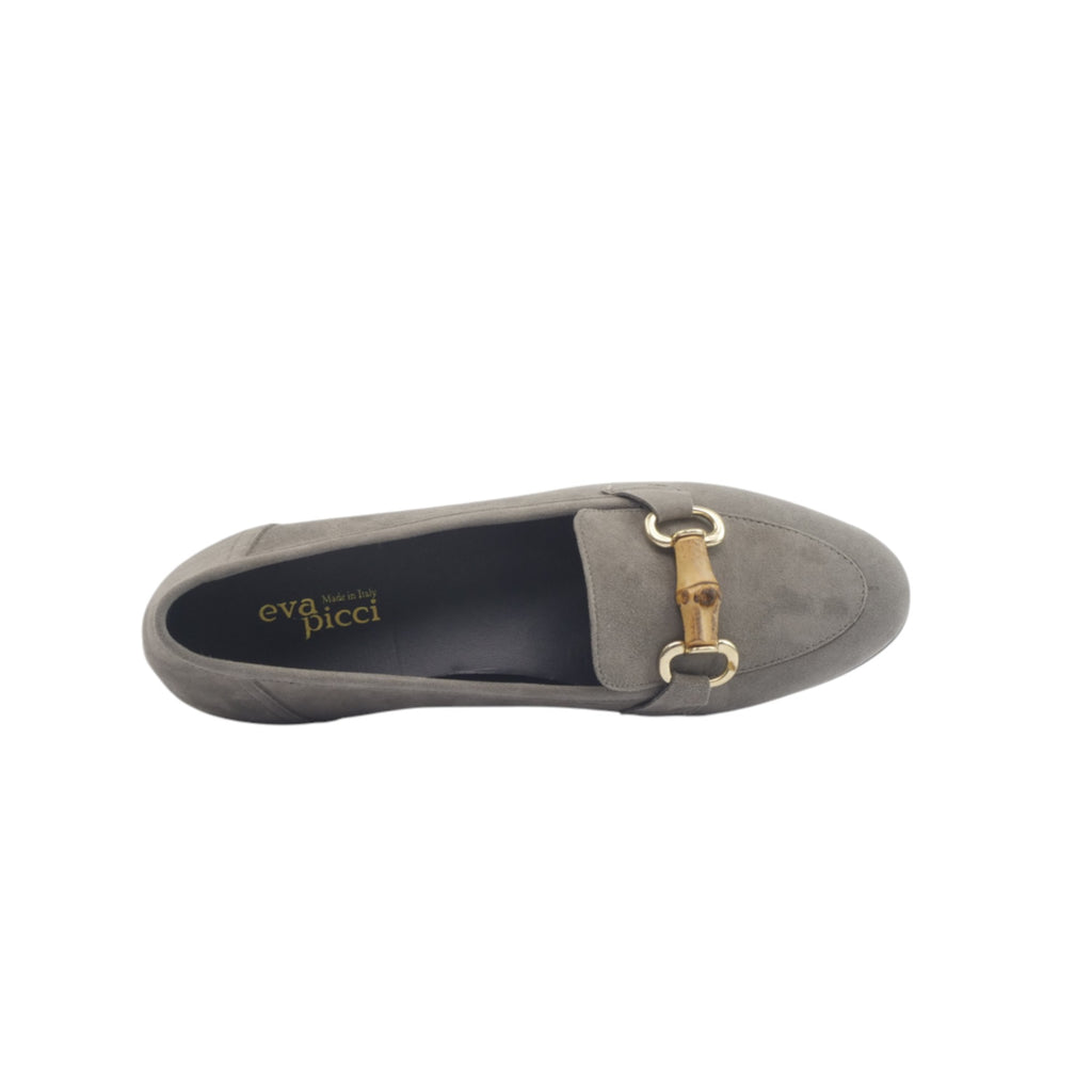 '- ["Artigianato","Donna","Eva Picci","Mocassini","Scarpe"] - Mocassini Da Donna Eva Picci IN01 973 Fango Mocassino Bambu - Lupis SRL