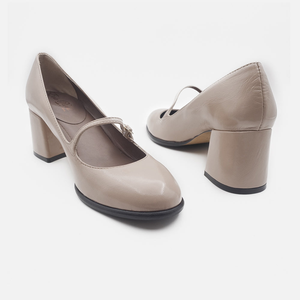 '- ["Artigianato","Donna","D\u00e9collet\u00e9","Eva Picci","Nuovo","Scarpe","Tacco"] - Décolleté Da Donna Eva Picci Perla Lux Sabbia Crust Taupe DE2434 - Lupis SRL