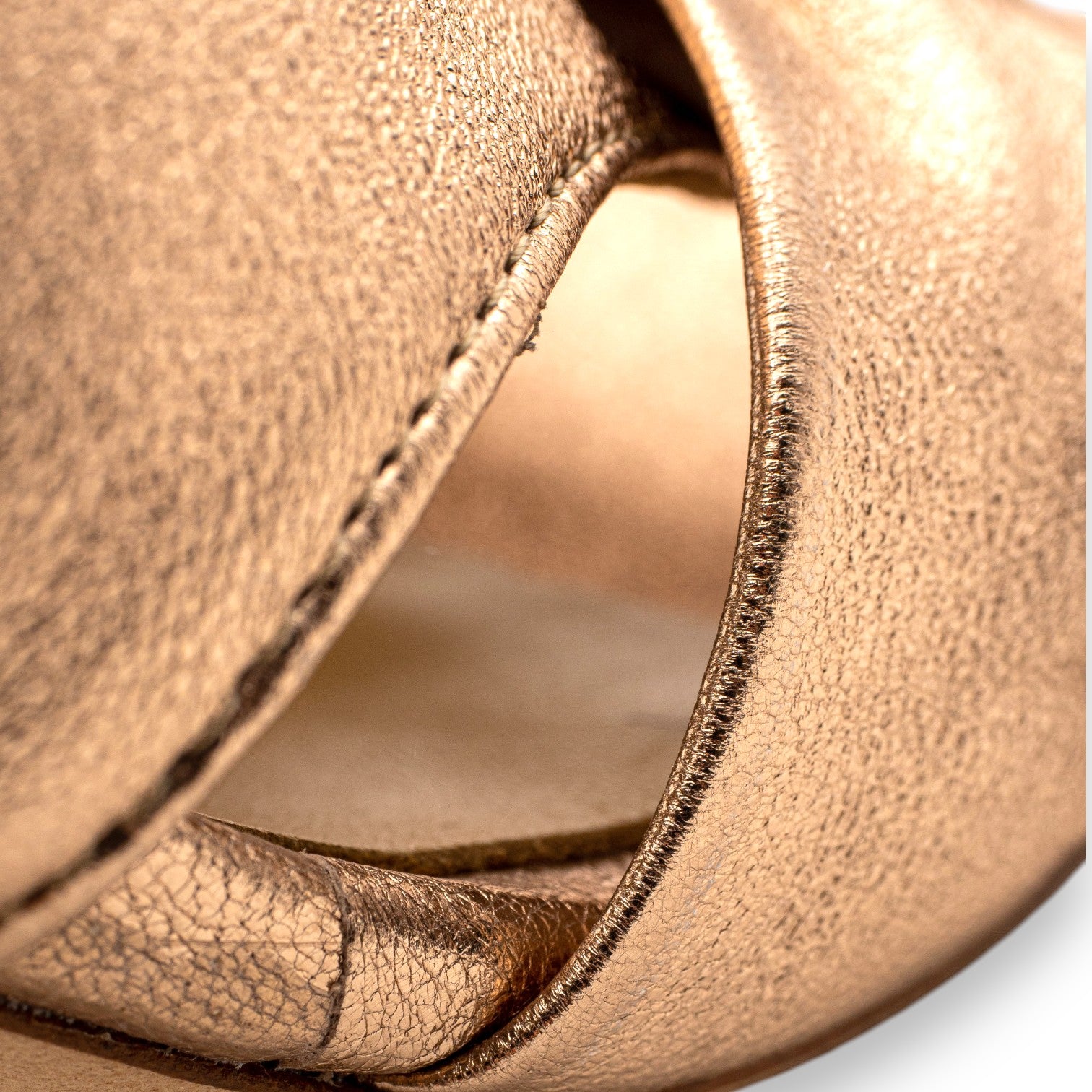 Eva Picci Sandalo con Tacco Laminato Cipria DS2707RT6
