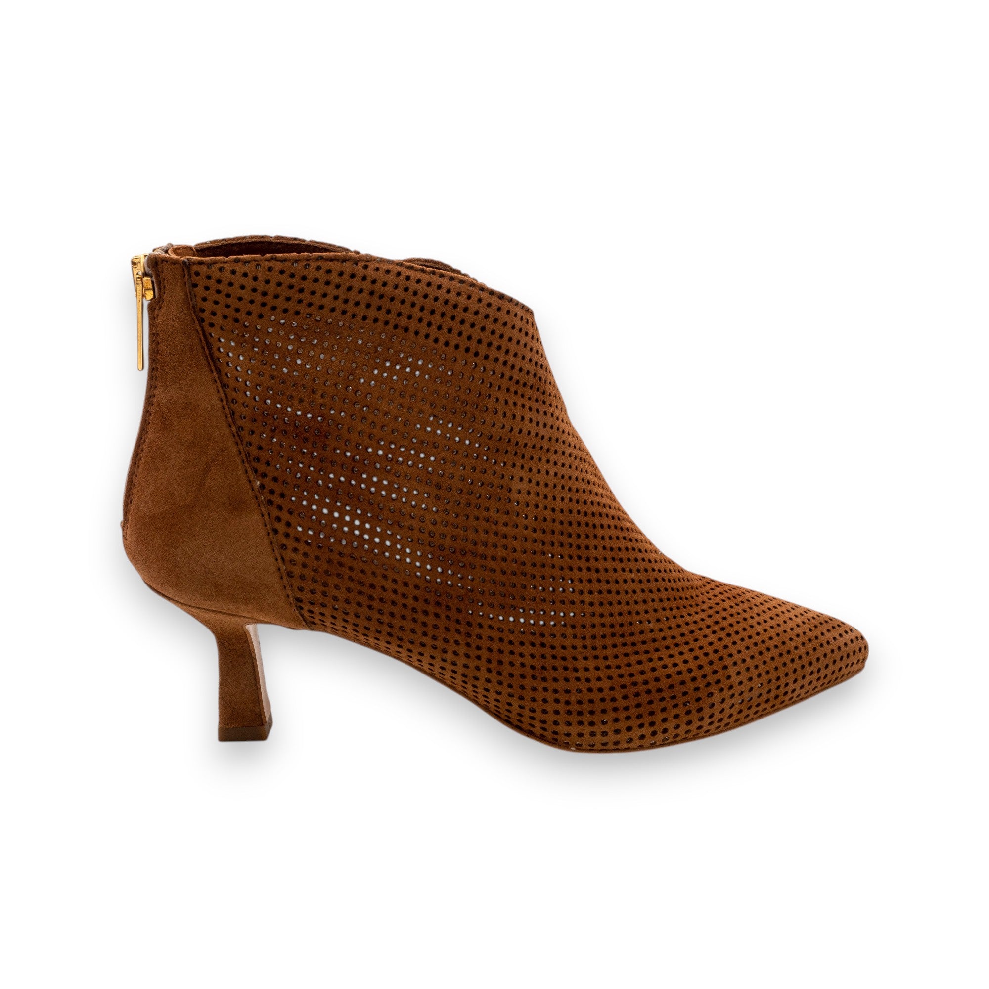 Eva Picci Stivaletto Traforato Donna Eva Picci Amy Camoscio Cuoio