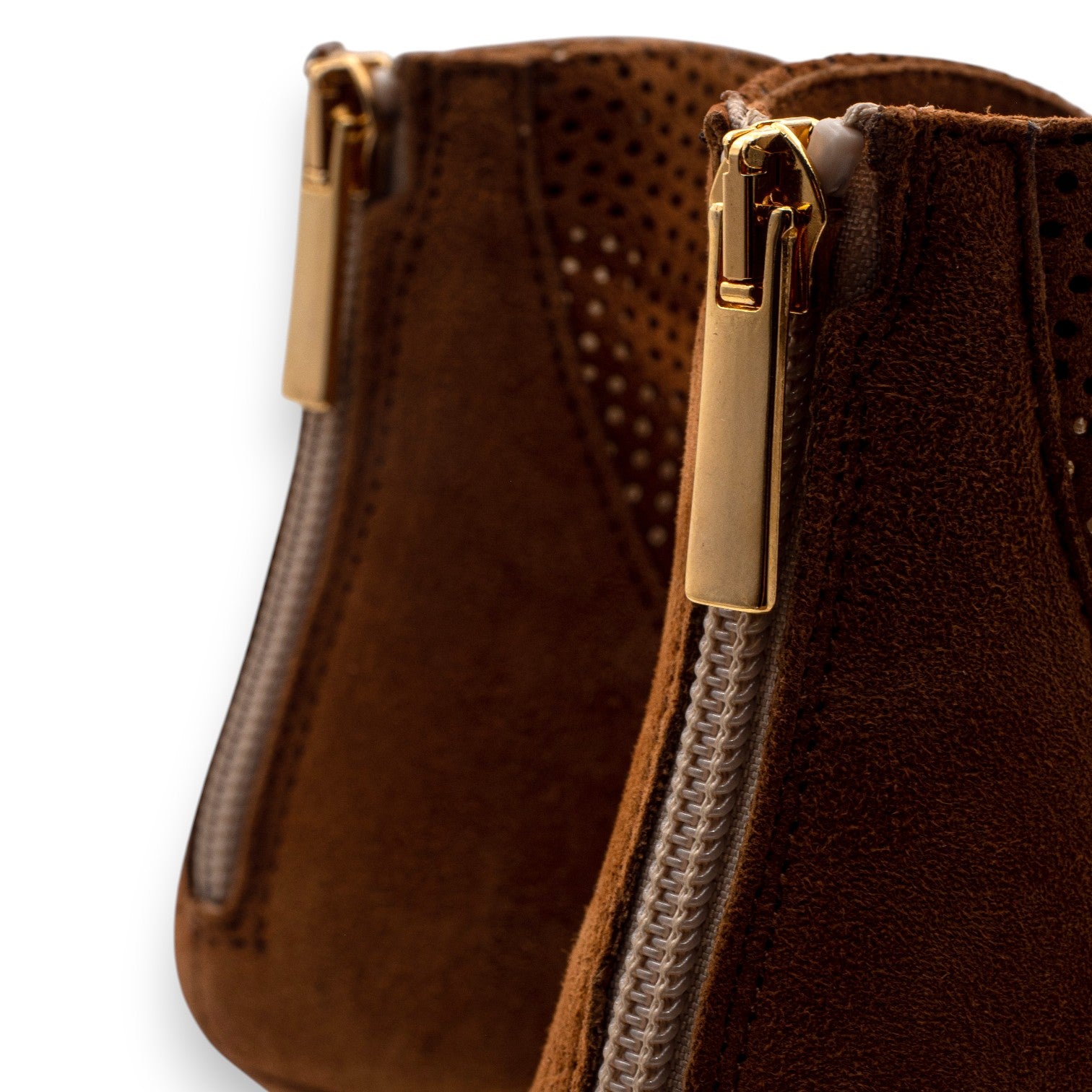 Eva Picci Stivaletto Traforato Donna Eva Picci Amy Camoscio Cuoio