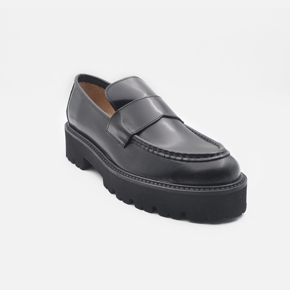 '- ["Artigianato","Donna","Eva Picci","Mocassini","Nuovo","Scarpe"] - Mocassini Da Donna Eva Picci XL Pelle Abrasivato Nero 5020 - Lupis SRL