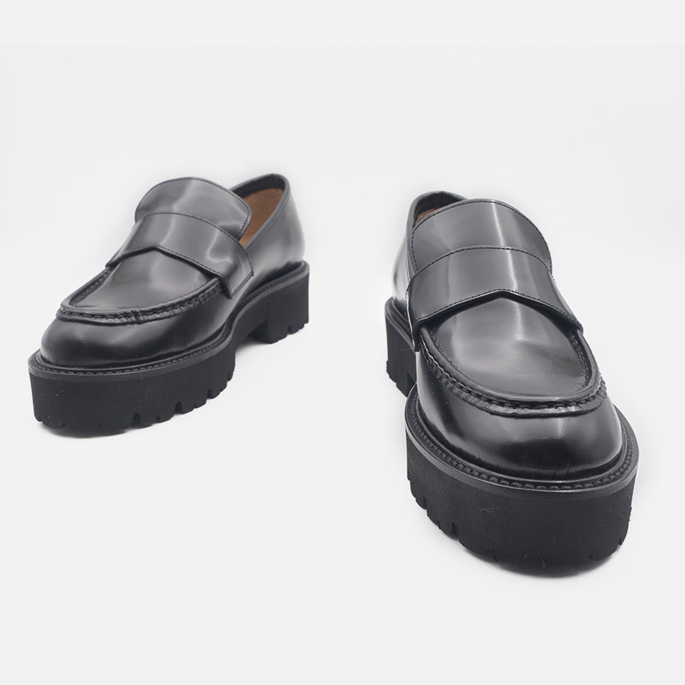 '- ["Artigianato","Donna","Eva Picci","Mocassini","Nuovo","Scarpe"] - Mocassini Da Donna Eva Picci XL Pelle Abrasivato Nero 5020 - Lupis SRL