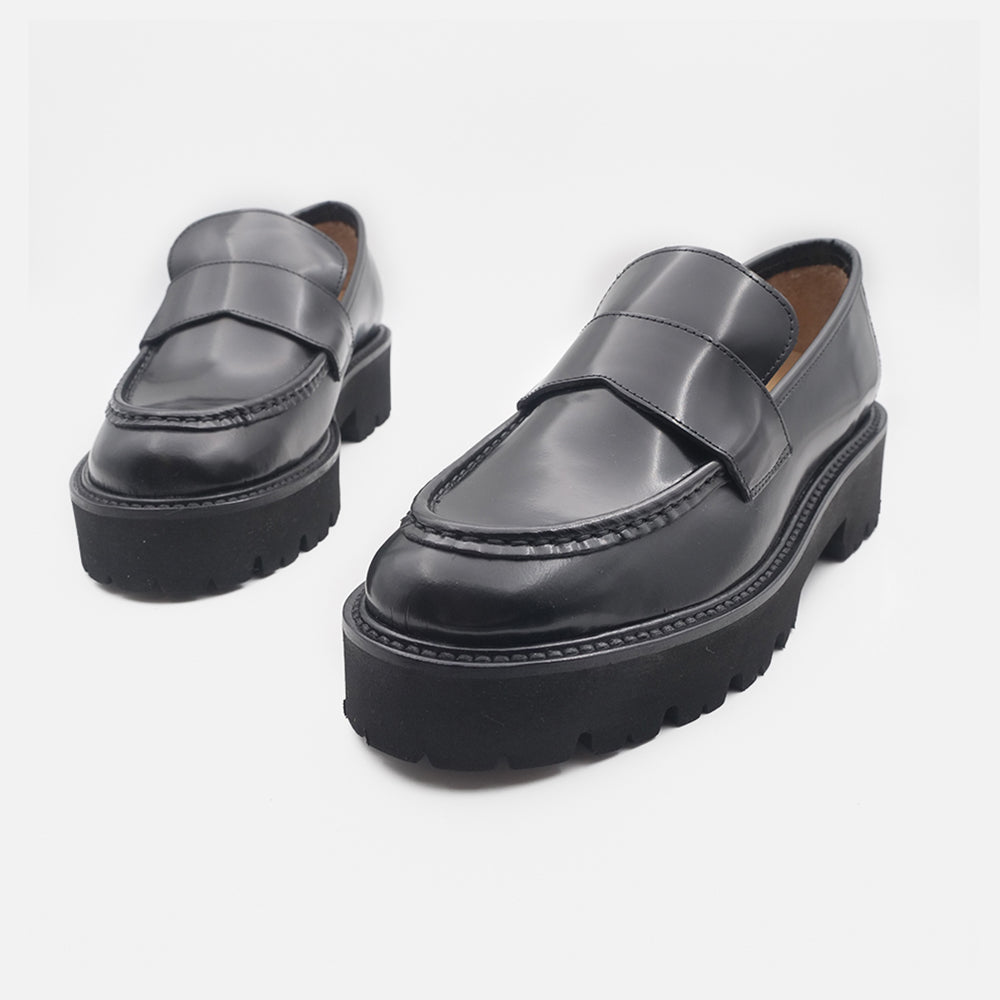 '- ["Artigianato","Donna","Eva Picci","Mocassini","Nuovo","Scarpe"] - Mocassini Da Donna Eva Picci XL Pelle Abrasivato Nero 5020 - Lupis SRL