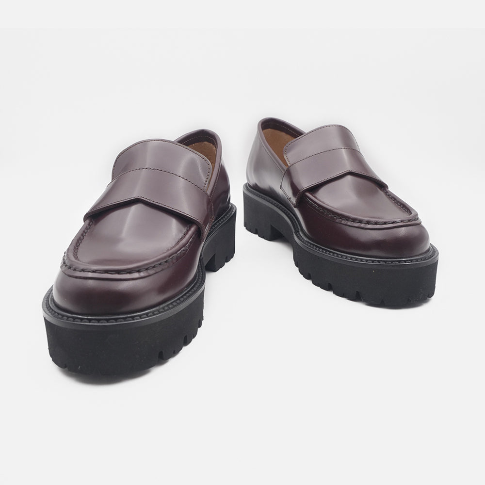 '- ["Artigianato","Donna","Eva Picci","Mocassini","Nuovo","Scarpe"] - Mocassini Da Donna Eva Picci XL Pelle Abrasivato Vino 5020 - Lupis SRL