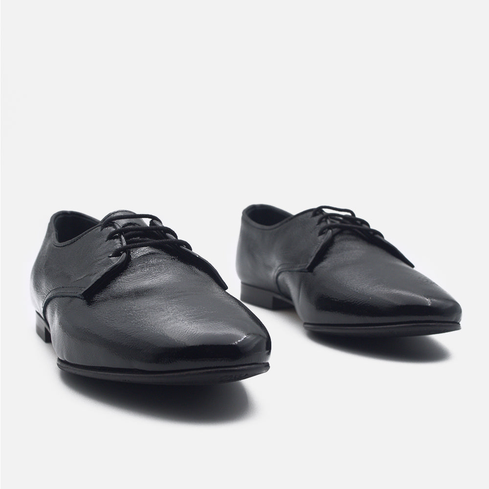  - ["Artigianato","Derby","Donna","Eva Picci","Nuovo","Scarpe","Tacco"] - Scarpe Stringate Da Donna Eva Picci Carmela Naplak Nero Naplak Nero - Lupis SRL
