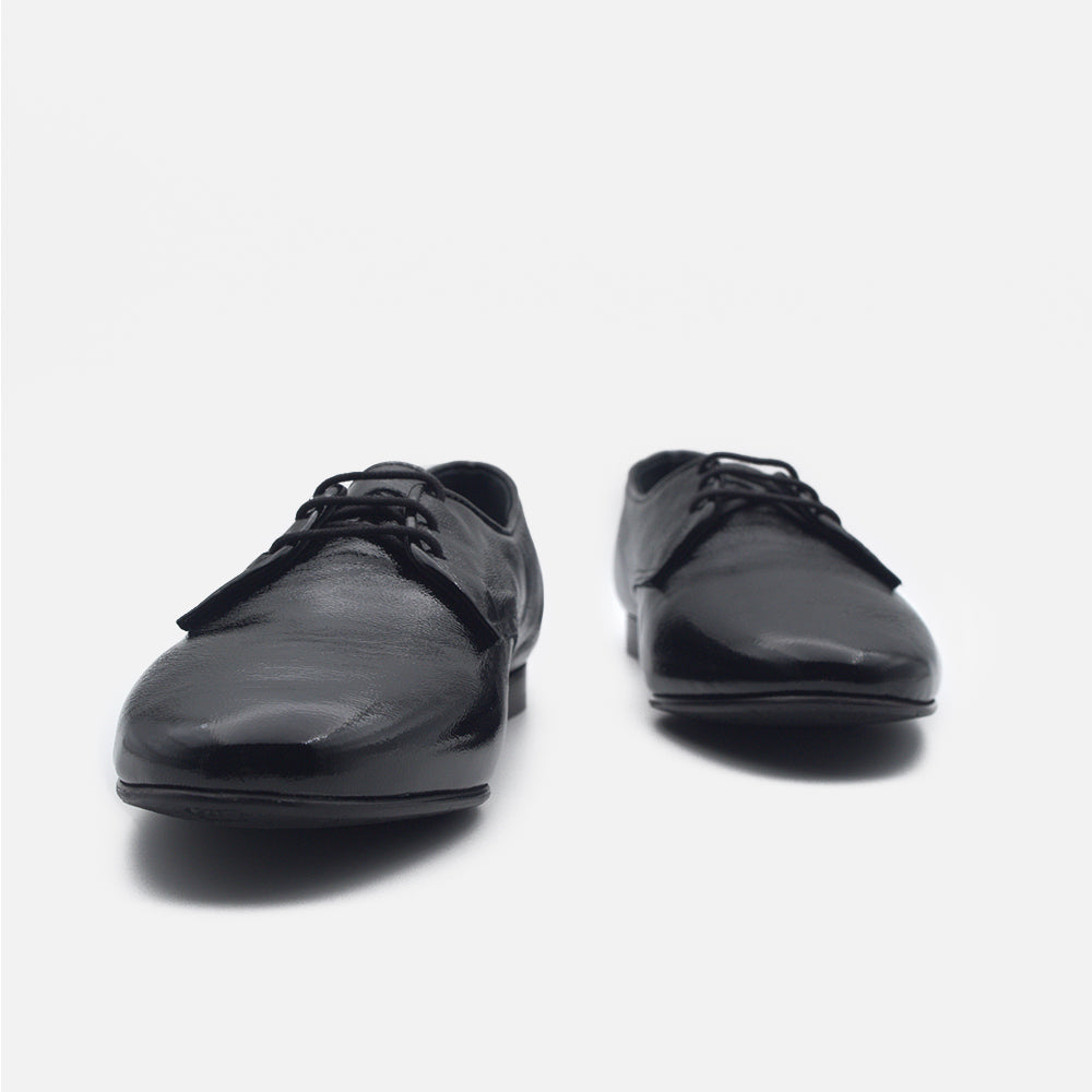  - ["Artigianato","Derby","Donna","Eva Picci","Nuovo","Scarpe","Tacco"] - Scarpe Stringate Da Donna Eva Picci Carmela Naplak Nero Naplak Nero - Lupis SRL