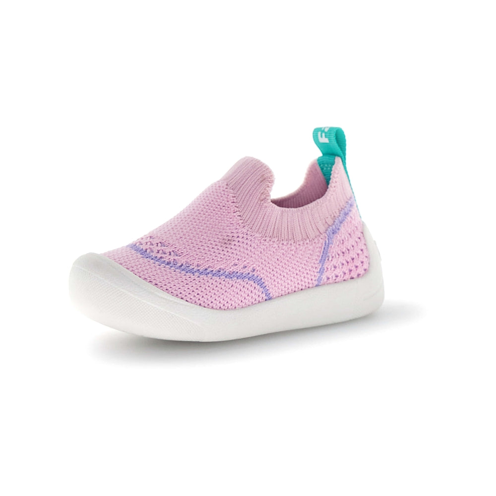Falcotto Slip-On Kids Knitted Happy Rosa 2019887-01-3M77