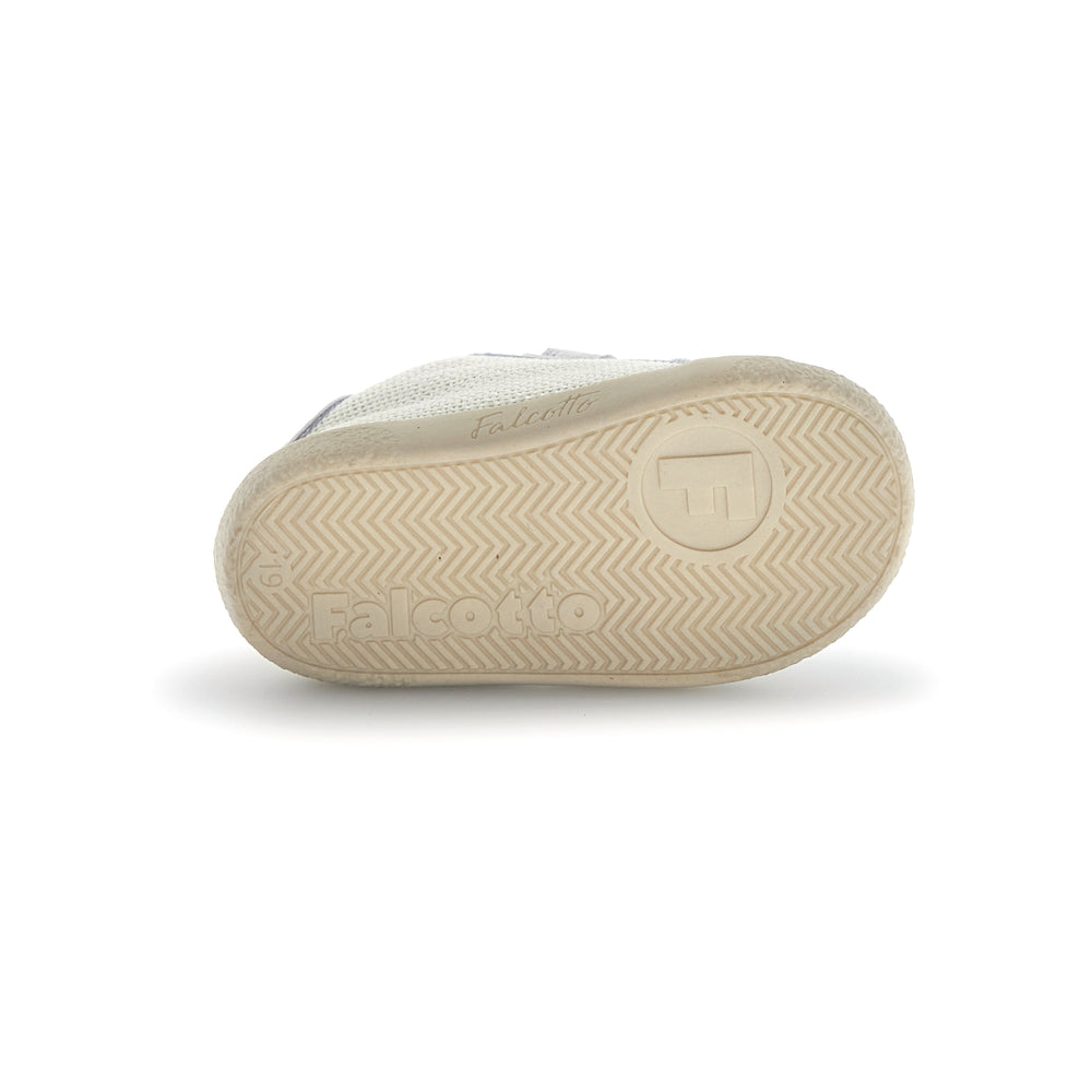 Falcotto Sneaker Kids Alnoite 2 Vl Canvas Glitter White 2019043-27-1Q24