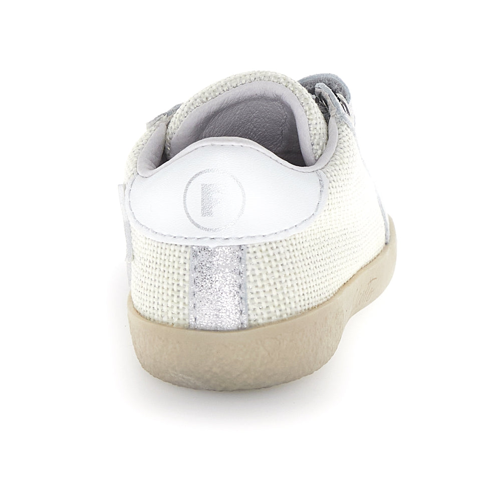 Falcotto Sneaker Kids Alnoite 2 Vl Canvas Glitter White 2019043-27-1Q24