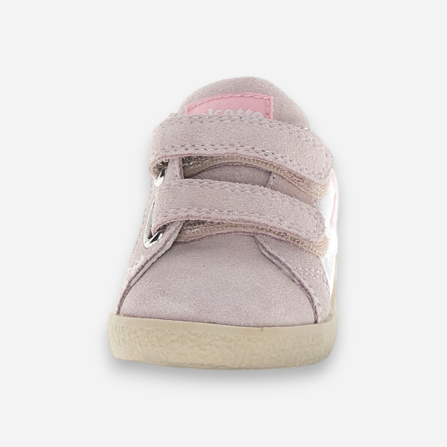 Falcotto Sneaker Kids Alnoite 2 Vl Suede Glitter Cipria 2019043-24-1M18