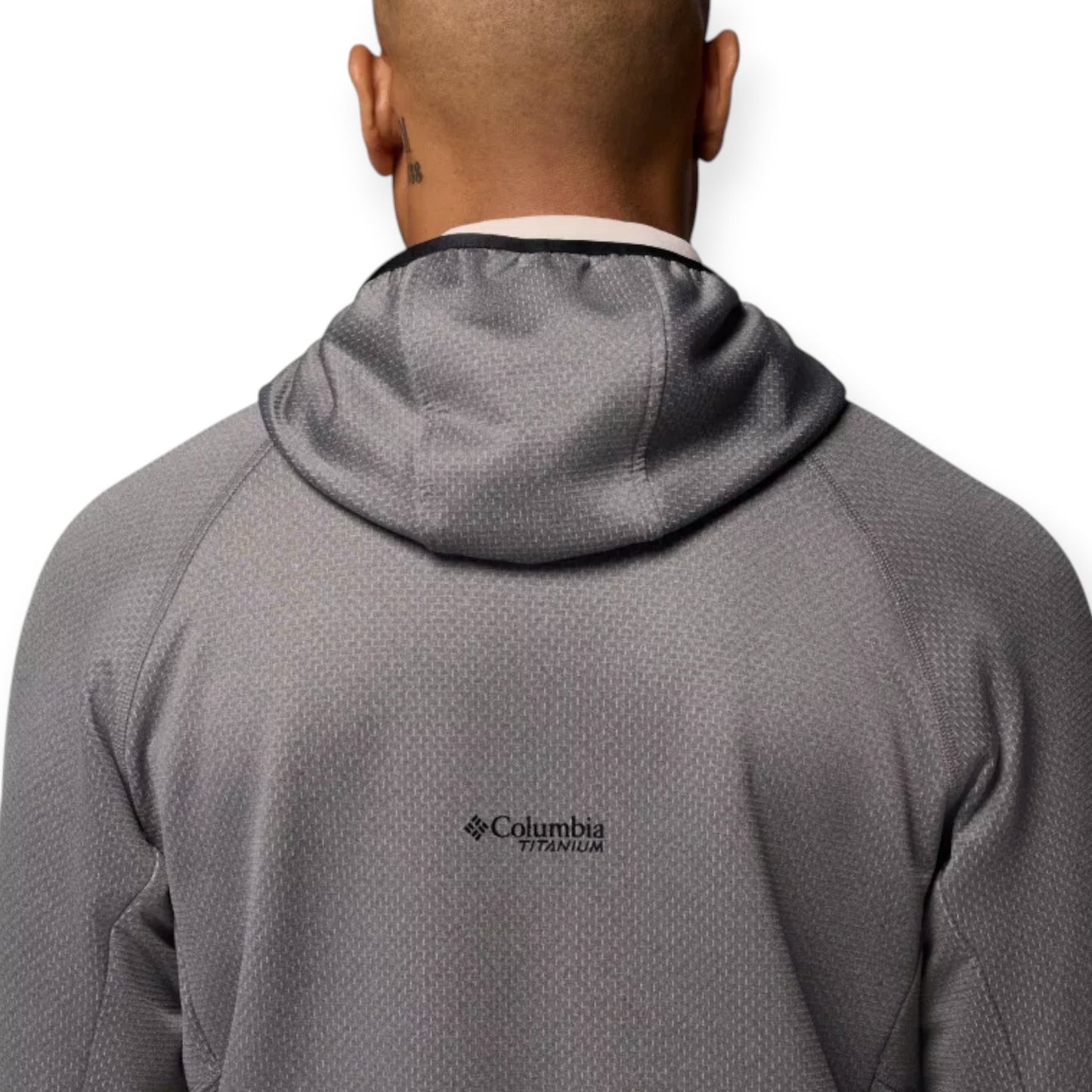 Felpa Columbia Sportswear M Triple Canyon Grid Fleece Hooded FZ II Grey 2094973-023