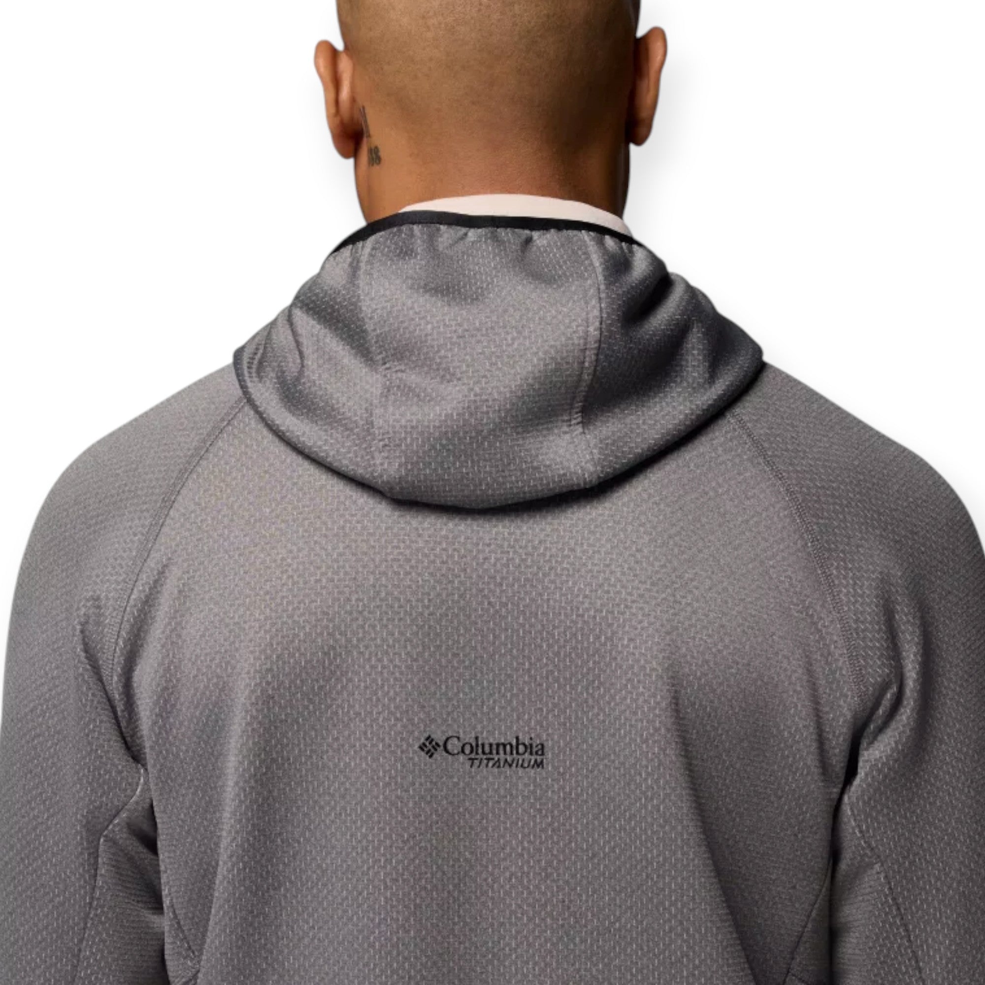  - ["Abbigliamento","Columbia Sportswear","Felpe","FW25","Uomo"] - Felpa Columbia Sportswear M Triple Canyon Grid Fleece Hooded FZ II Grey 2094973-023 - Lupis SRL