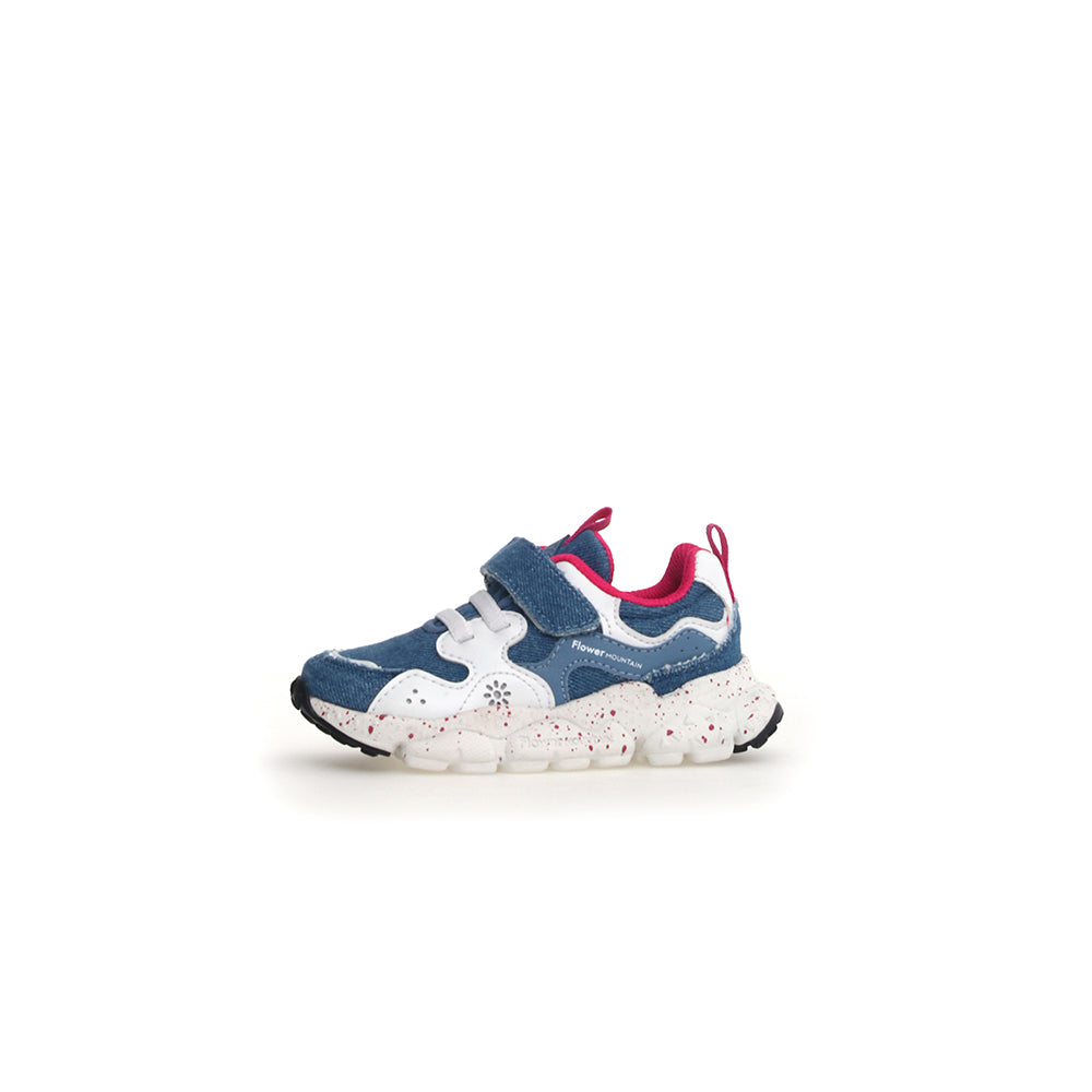 Flower Mountain - Flower Mountain, Kids, Nuovo, Scarpe sportive - Flower Mountain Yamano 3 Junior Vl. E Calf Nylon Pepper Sole White Fuxia - Lupis SRL